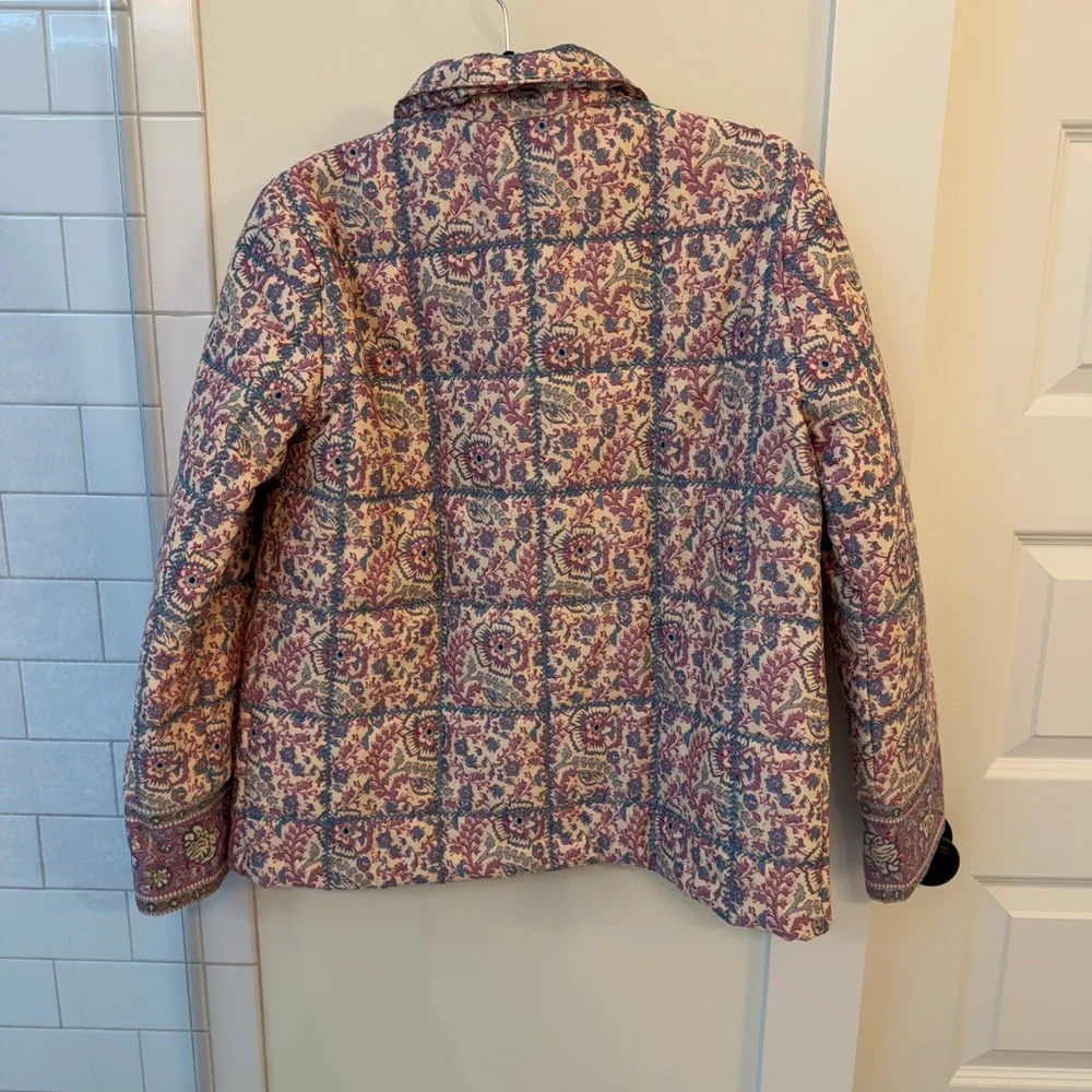 Sezane x Sea New York William Quilted Floral Jacket - US 2, FR 34 - Picture 2 of 3